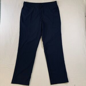 VRST Mens Blue Performance Golf‎ Pants Size 38x34 Lightweight Stretch